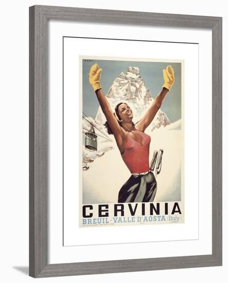 Cervinia-null-Framed Giclee Print