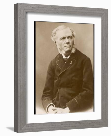 Cesar Franck, Belgian Composer and Musician-null-Framed Photographic Print