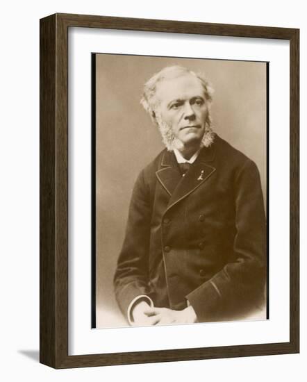 Cesar Franck, Belgian Composer and Musician-null-Framed Photographic Print