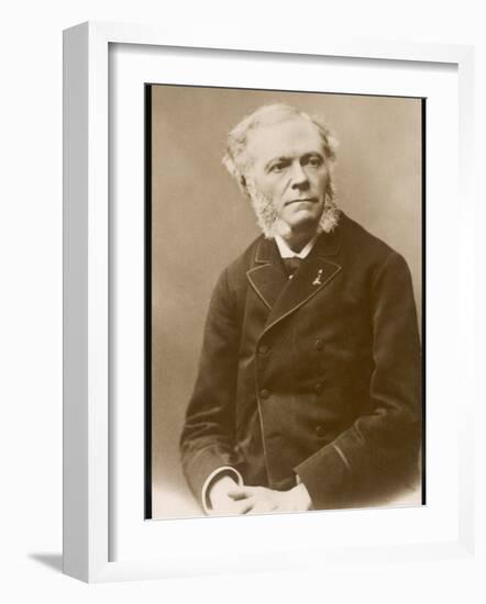 Cesar Franck, Belgian Composer and Musician-null-Framed Photographic Print