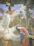 Annunciation, 1875, Fresco-Cesare Mariani-Giclee Print