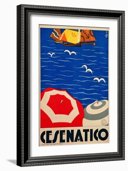 Cesenatico-null-Framed Giclee Print