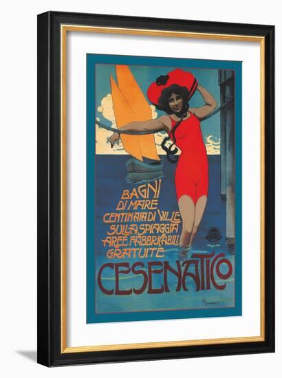 Cesenatico-Roberto Franzoni-Framed Art Print