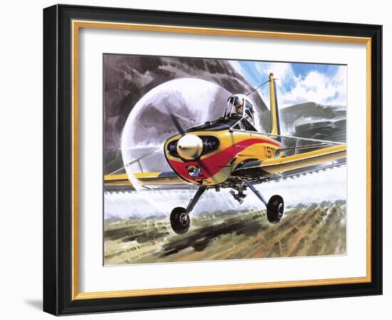 Cessna Agwagon-Wilf Hardy-Framed Giclee Print