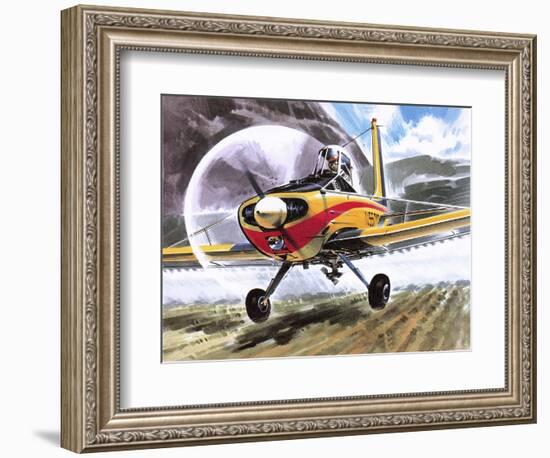 Cessna Agwagon-Wilf Hardy-Framed Giclee Print