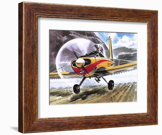 Cessna Agwagon-Wilf Hardy-Framed Giclee Print