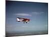 Cessna Skyhawk Flying-null-Mounted Photographic Print