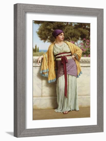 Cestilia, 1919-John William Godward-Framed Giclee Print