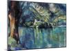 Cezanne: Annecy Lake, 1896-Paul C?zanne-Mounted Premium Giclee Print