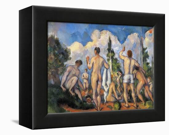 Cezanne: Bathers, C1890-Paul Cézanne-Framed Premier Image Canvas