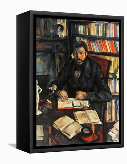 Cezanne: Geffroy, 1895-96-Paul Cézanne-Framed Premier Image Canvas