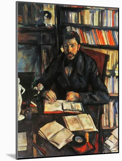 Cezanne: Geffroy, 1895-96-Paul Cézanne-Mounted Giclee Print