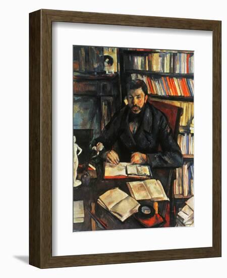 Cezanne: Geffroy, 1895-96-Paul Cézanne-Framed Giclee Print