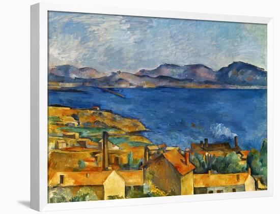 Cezanne:Marseilles,1886-90-Paul Cézanne-Framed Giclee Print