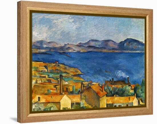 Cezanne:Marseilles,1886-90-Paul Cézanne-Framed Premier Image Canvas