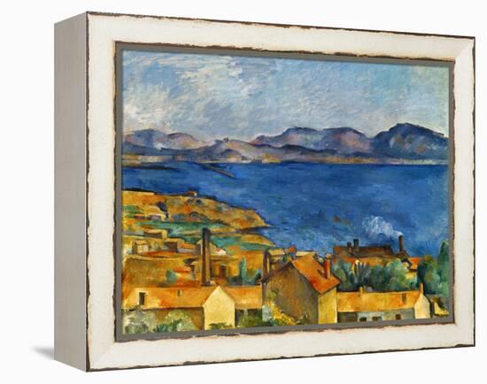 Cezanne:Marseilles,1886-90-Paul Cézanne-Framed Premier Image Canvas