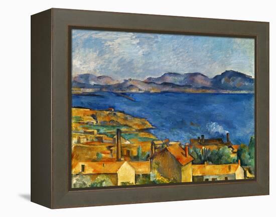 Cezanne:Marseilles,1886-90-Paul Cézanne-Framed Premier Image Canvas