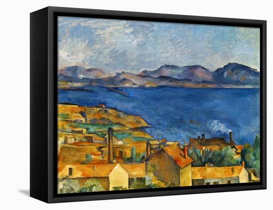 Cezanne:Marseilles,1886-90-Paul Cézanne-Framed Premier Image Canvas