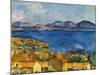 Cezanne:Marseilles,1886-90-Paul Cézanne-Mounted Giclee Print