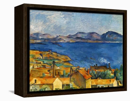 Cezanne:Marseilles,1886-90-Paul Cézanne-Framed Premier Image Canvas