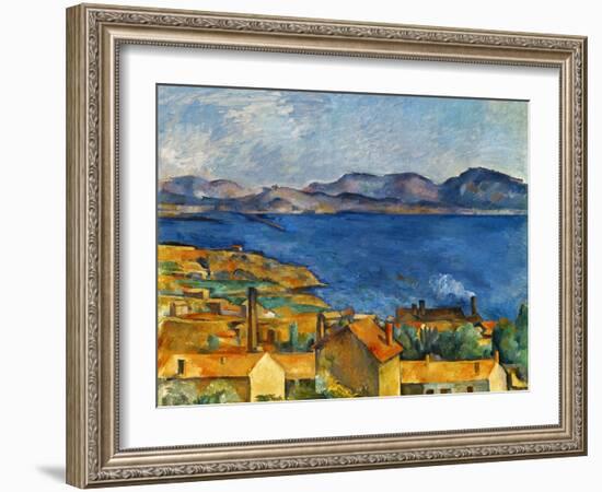 Cezanne:Marseilles,1886-90-Paul Cézanne-Framed Giclee Print