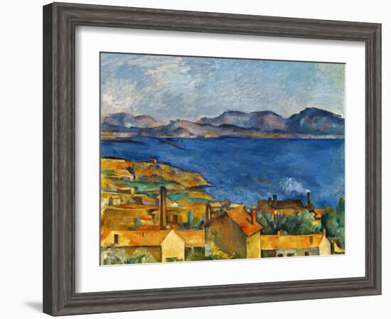 Cezanne:Marseilles,1886-90-Paul Cézanne-Framed Giclee Print