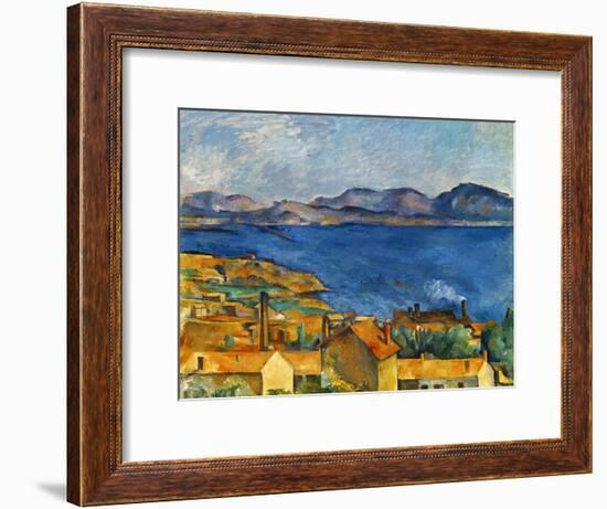 Cezanne:Marseilles,1886-90-Paul Cézanne-Framed Giclee Print