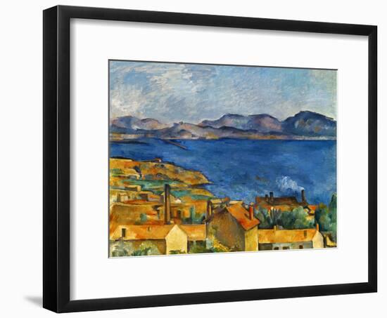 Cezanne:Marseilles,1886-90-Paul Cézanne-Framed Giclee Print