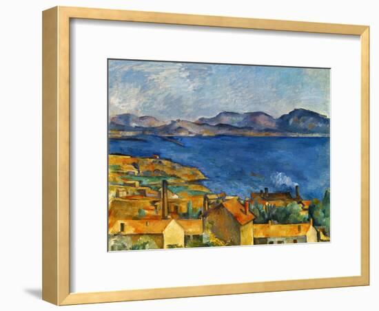 Cezanne:Marseilles,1886-90-Paul Cézanne-Framed Giclee Print