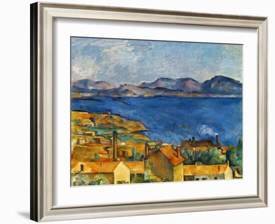 Cezanne:Marseilles,1886-90-Paul Cézanne-Framed Giclee Print