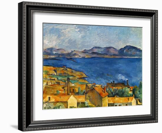 Cezanne:Marseilles,1886-90-Paul Cézanne-Framed Giclee Print