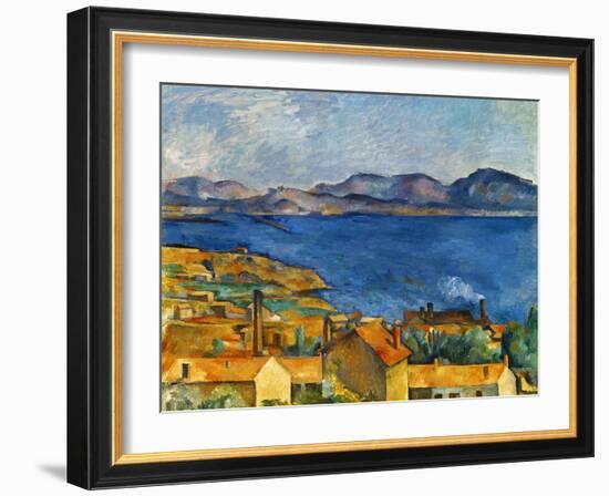 Cezanne:Marseilles,1886-90-Paul Cézanne-Framed Giclee Print