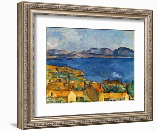 Cezanne:Marseilles,1886-90-Paul Cézanne-Framed Giclee Print