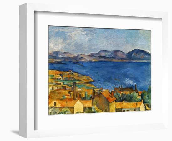 Cezanne:Marseilles,1886-90-Paul Cézanne-Framed Giclee Print