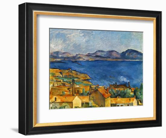 Cezanne:Marseilles,1886-90-Paul Cézanne-Framed Giclee Print