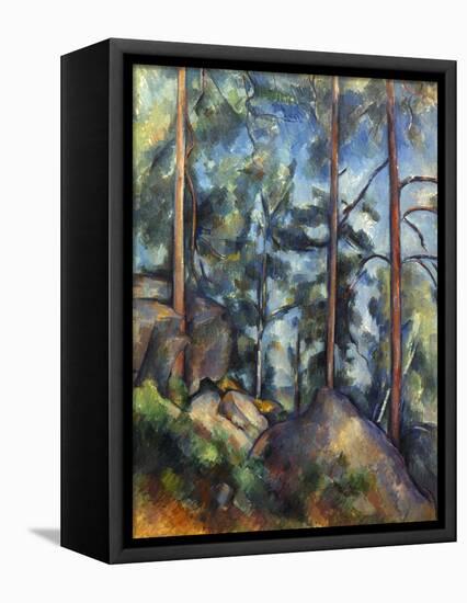 Cezanne: Pines, 1896-99-Paul C?zanne-Framed Premier Image Canvas