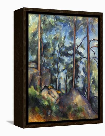 Cezanne: Pines, 1896-99-Paul C?zanne-Framed Premier Image Canvas