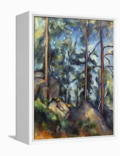 Cezanne: Pines, 1896-99-Paul C?zanne-Framed Premier Image Canvas