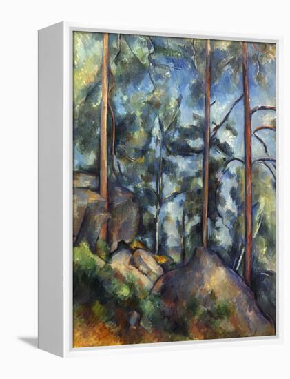 Cezanne: Pines, 1896-99-Paul C?zanne-Framed Premier Image Canvas