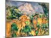 Cezanne: Sainte-Victoire-Paul Cézanne-Mounted Giclee Print