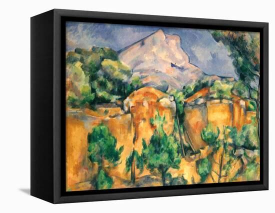 Cezanne: Sainte-Victoire-Paul Cézanne-Framed Premier Image Canvas