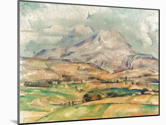 Cezanne: St. Victoire, 1897-Paul Cézanne-Mounted Giclee Print