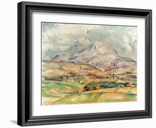 Cezanne: St. Victoire, 1897-Paul Cézanne-Framed Giclee Print