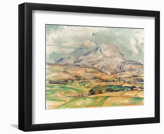 Cezanne: St. Victoire, 1897-Paul Cézanne-Framed Giclee Print