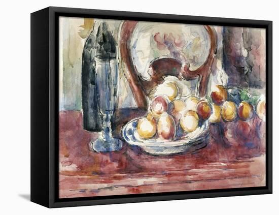 Cezanne: Still Life-Paul Cézanne-Framed Premier Image Canvas