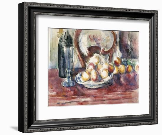 Cezanne: Still Life-Paul Cézanne-Framed Giclee Print