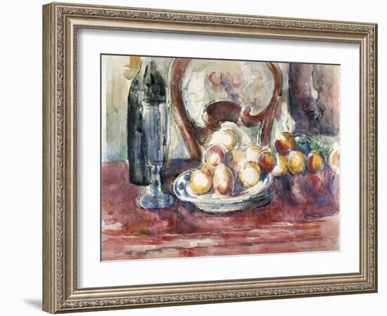 Cezanne: Still Life-Paul Cézanne-Framed Giclee Print