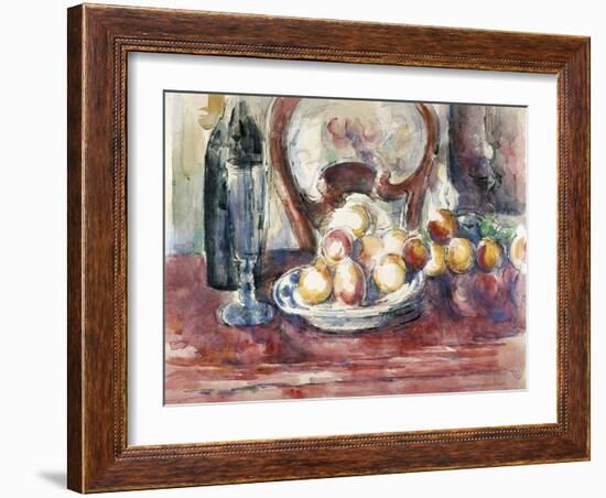 Cezanne: Still Life-Paul Cézanne-Framed Giclee Print