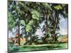 Cezanne: Trees, C1885-87-Paul Cézanne-Mounted Giclee Print