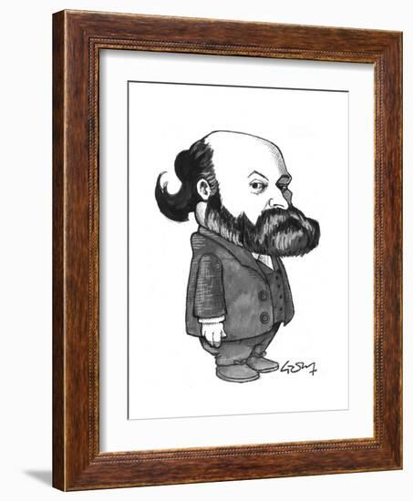 Cezanne-Gary Brown-Framed Giclee Print